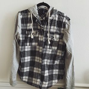 Flannel Hoodie